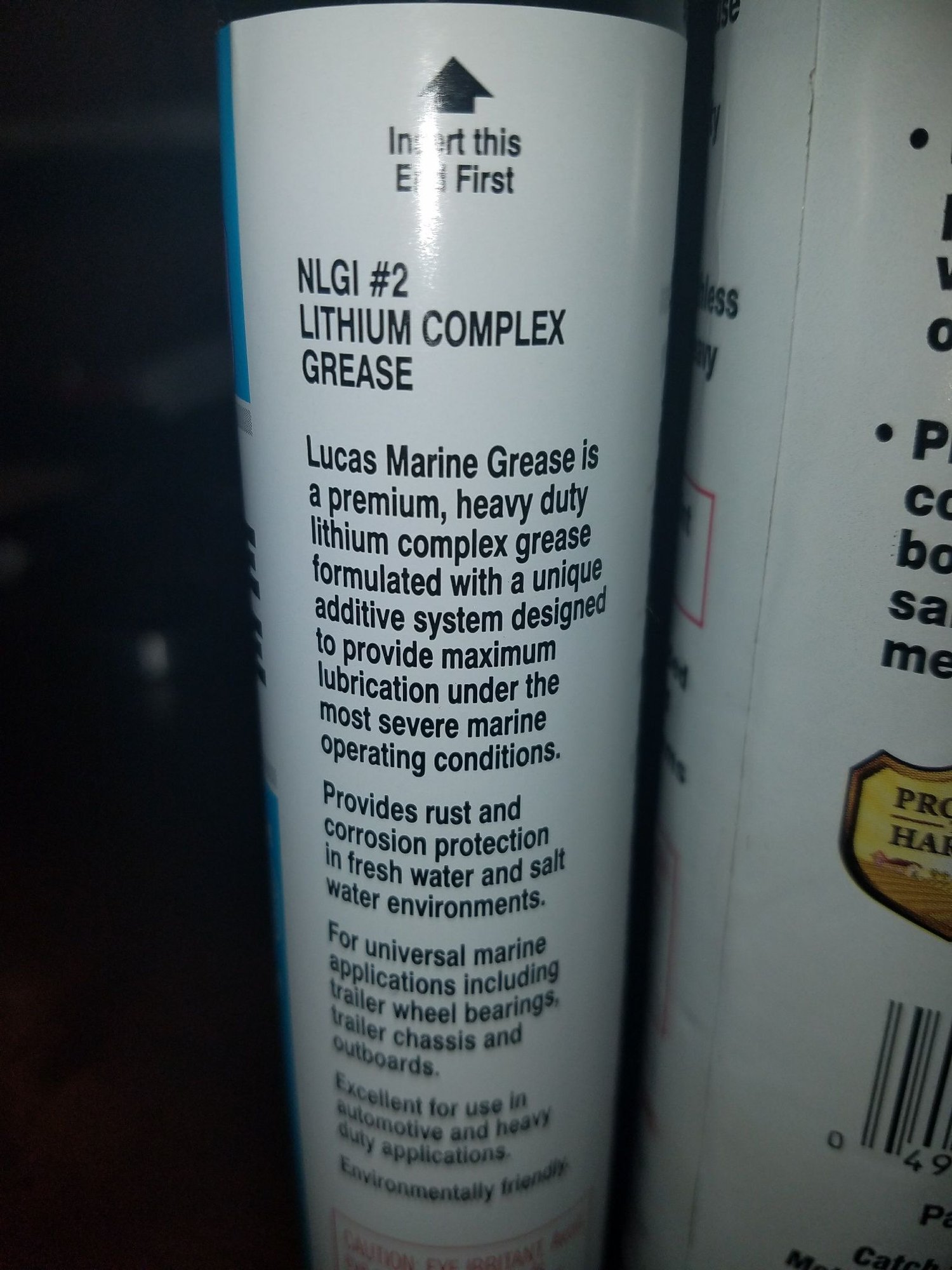2 types of Lucas Marine Grease? The Hull Truth Boating and Fishing