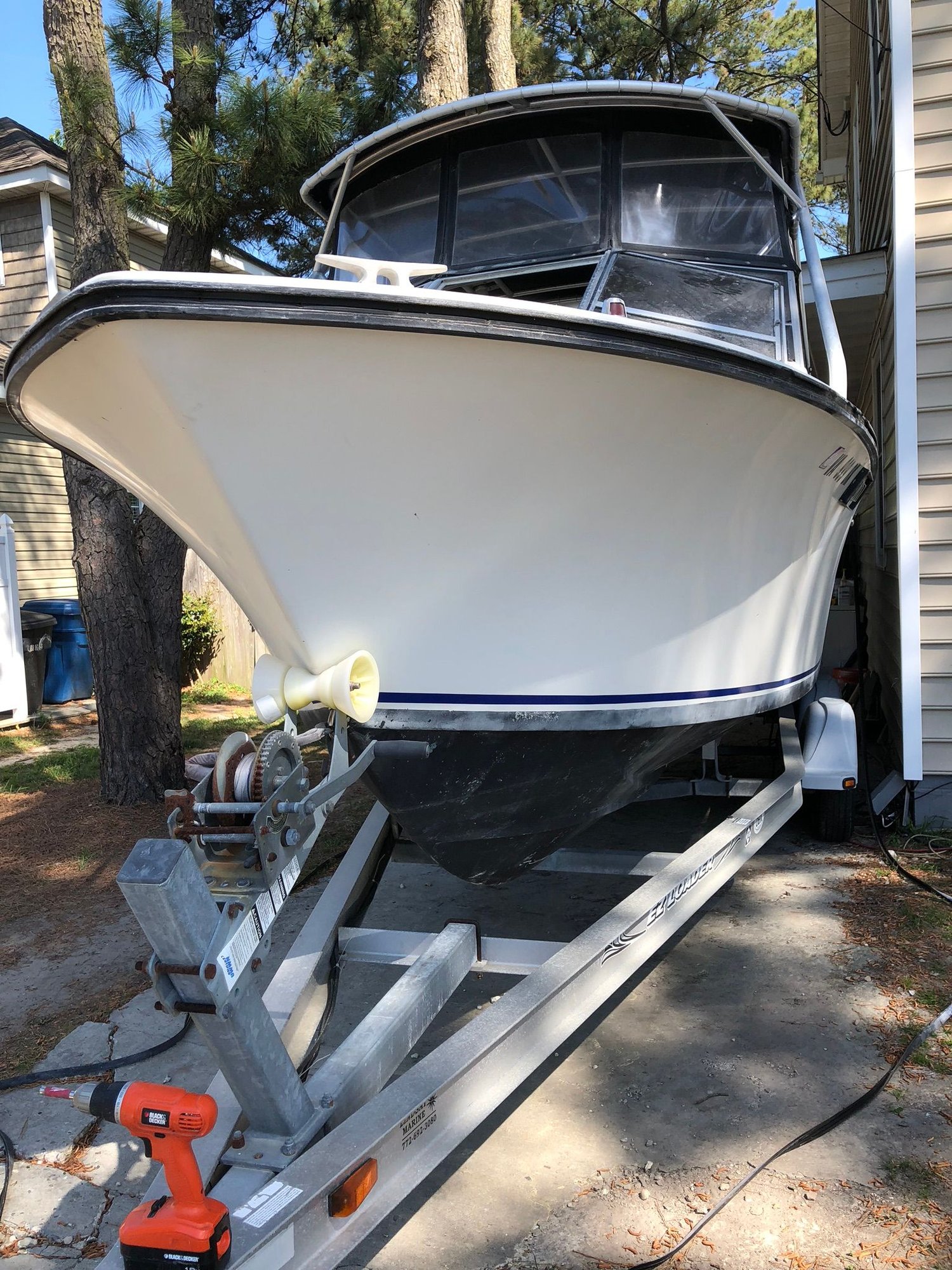 1976 SeaCraft Sceptre 23 Potter full transom 95 Restored 7500 The