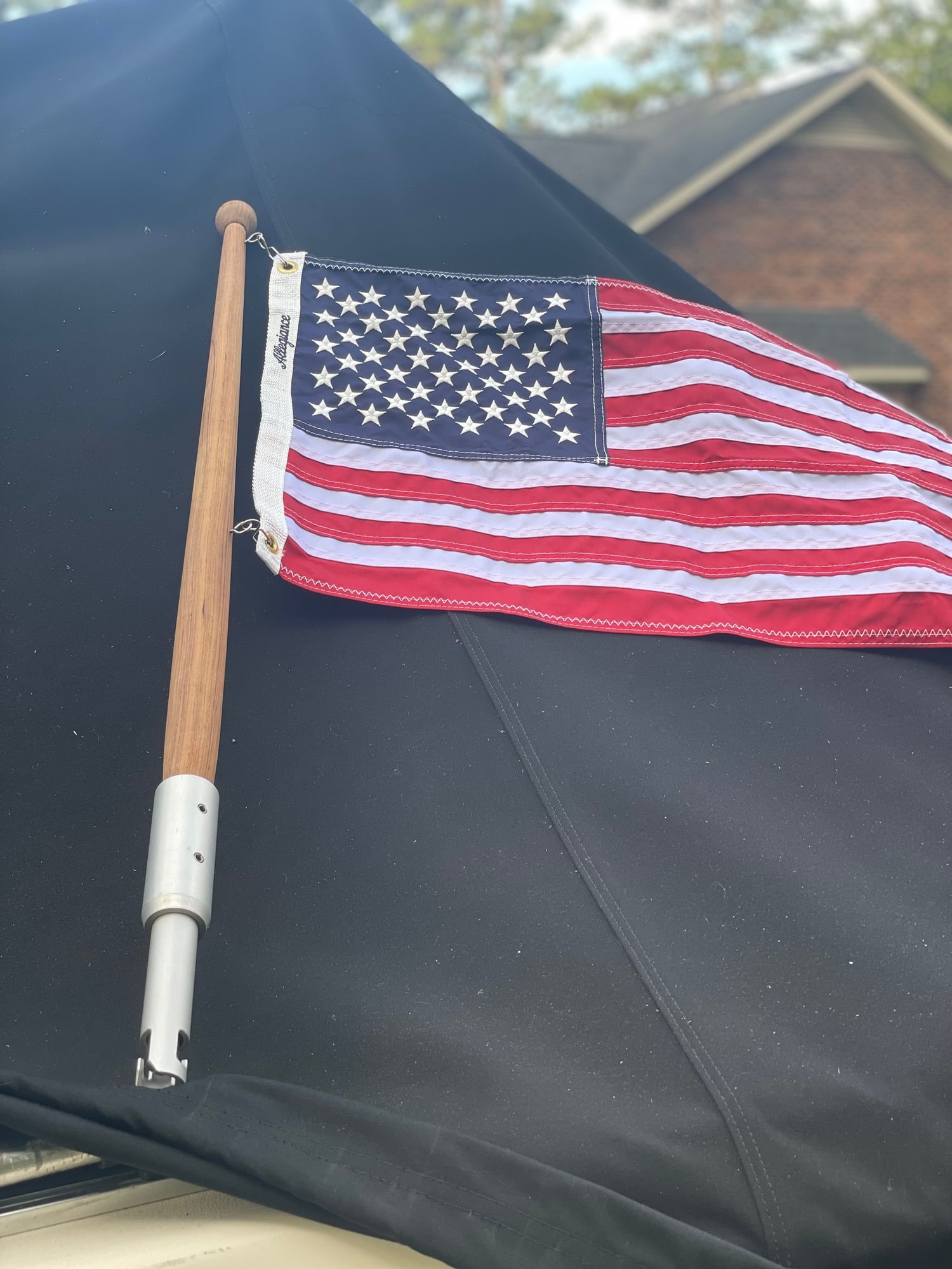 Boat flag pole - The Hull Truth - Boating and Fishing Forum