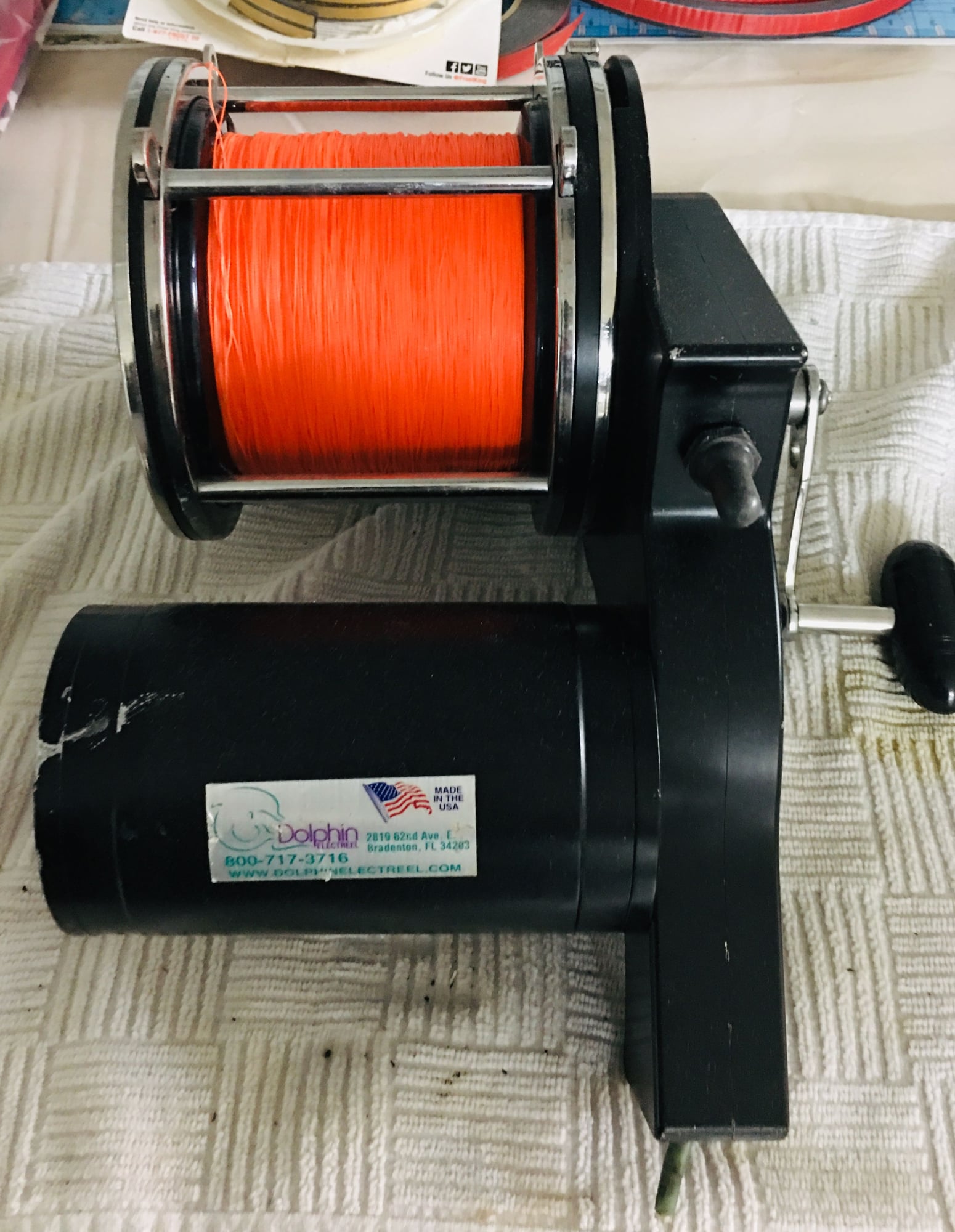 Dolphin Electric Reel with Penn 80W - The Hull Truth - Boating and