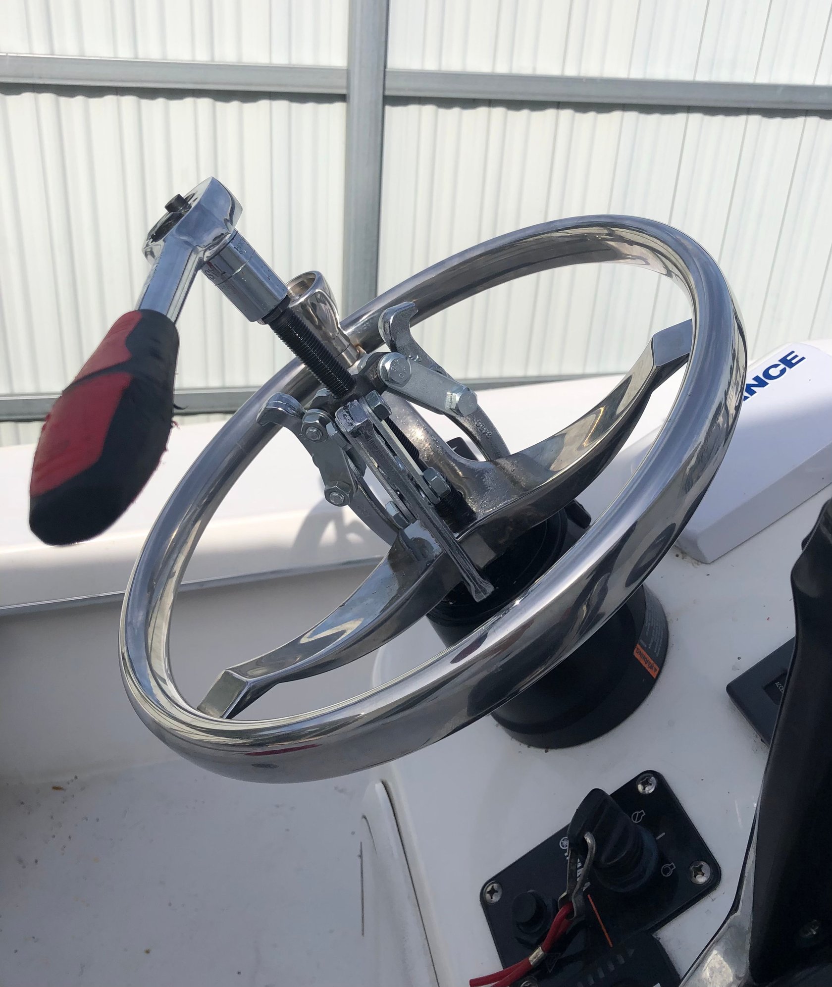 The Hull Truth Boating and Fishing Forum Steering wheel removal