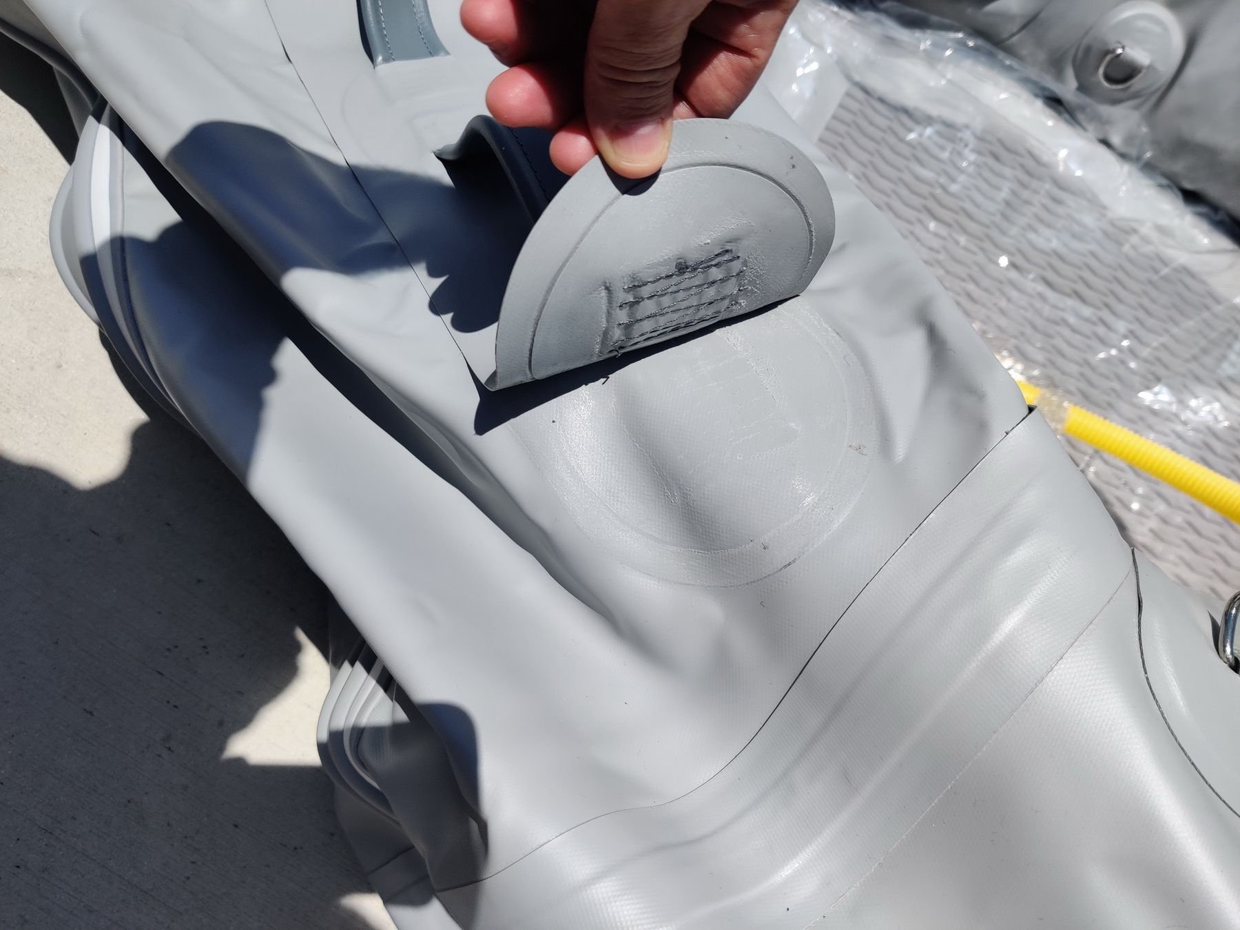 9' 6" Inflatable Boat New, but needs seam repairs The Hull Truth Boating and Fishing Forum