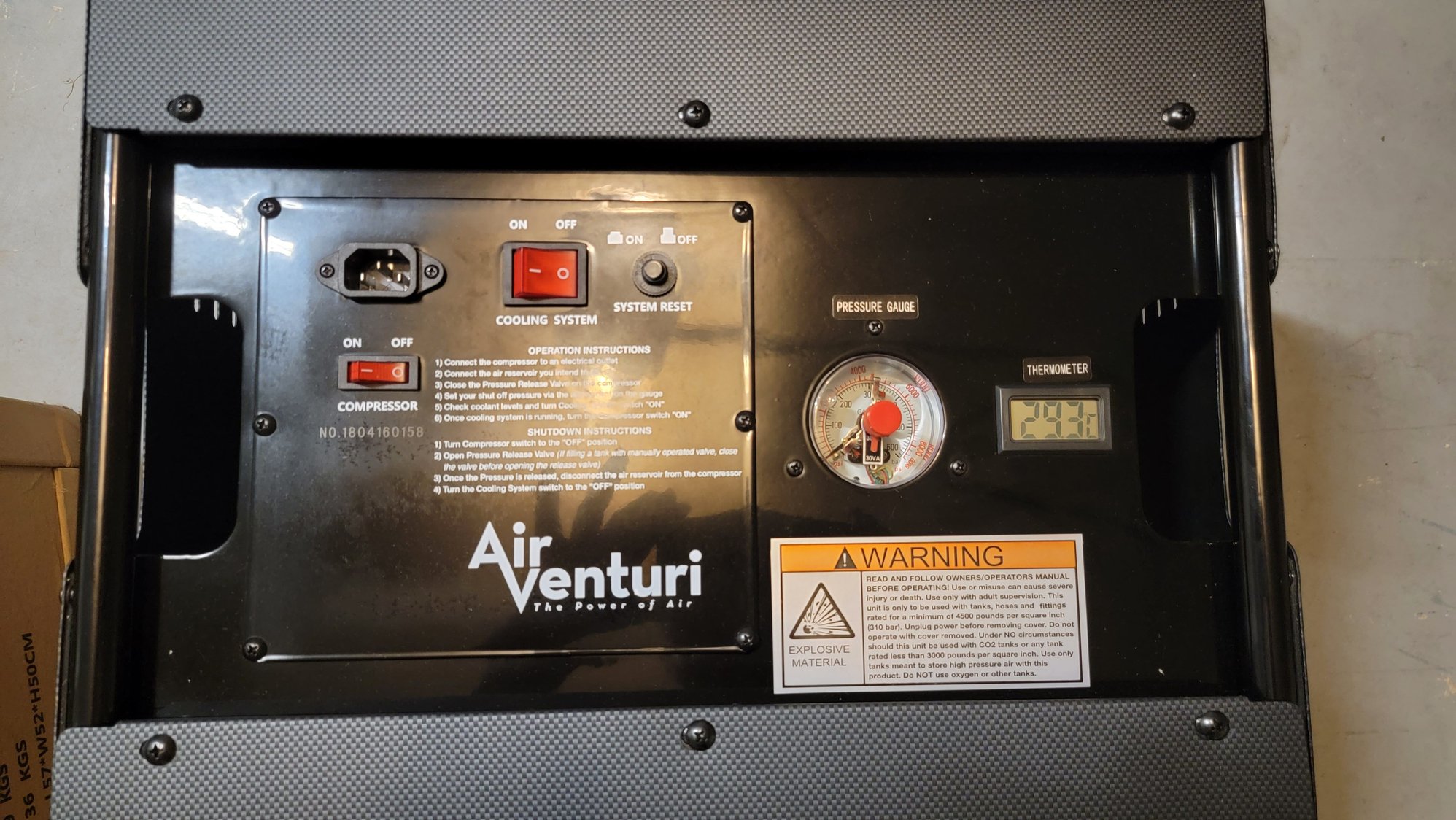 Air Venturi 4500 psi compressor for sale The Hull Truth Boating and