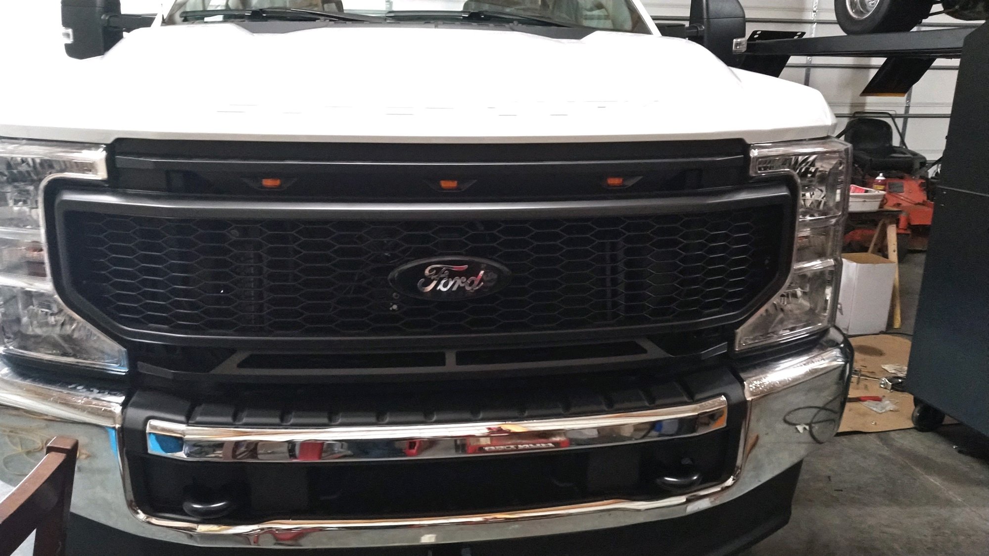 custom f350 grill look ok? The Hull Truth Boating and Fishing Forum