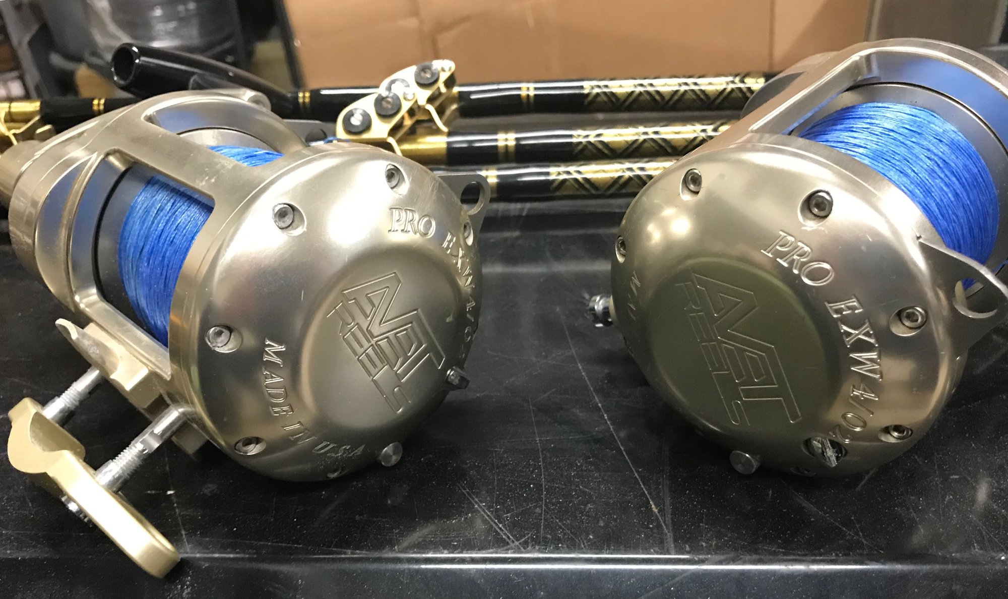 Pair of Avet 4 0 reels for sale The Hull Truth Boating and