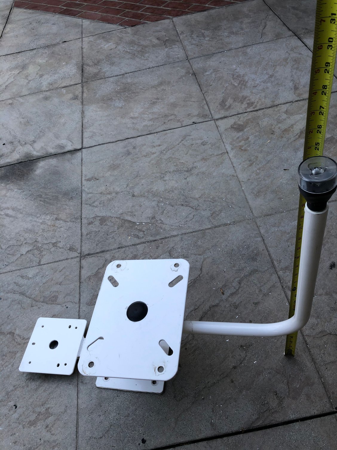 ***FOR SALE SeaScan Radar Mount w/ Fold Down Anchor Light! Like New