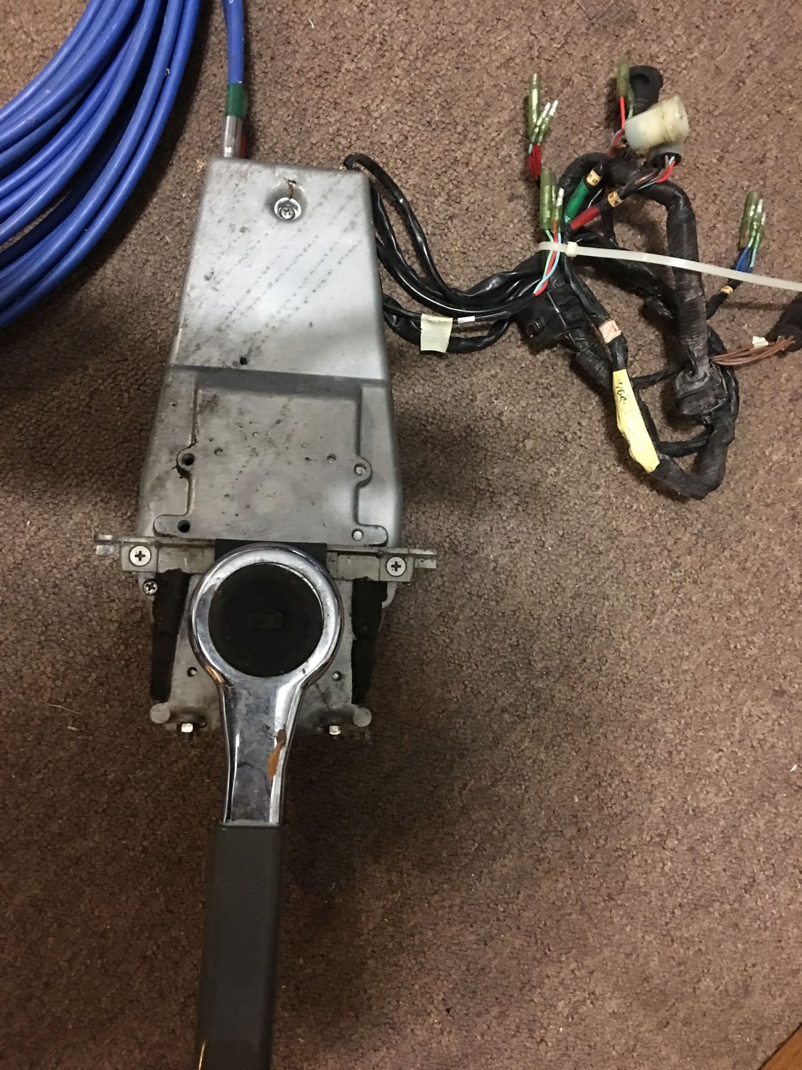 Yamaha 704 Dual Engine Top Mount Binnacle Remote Control 70448207