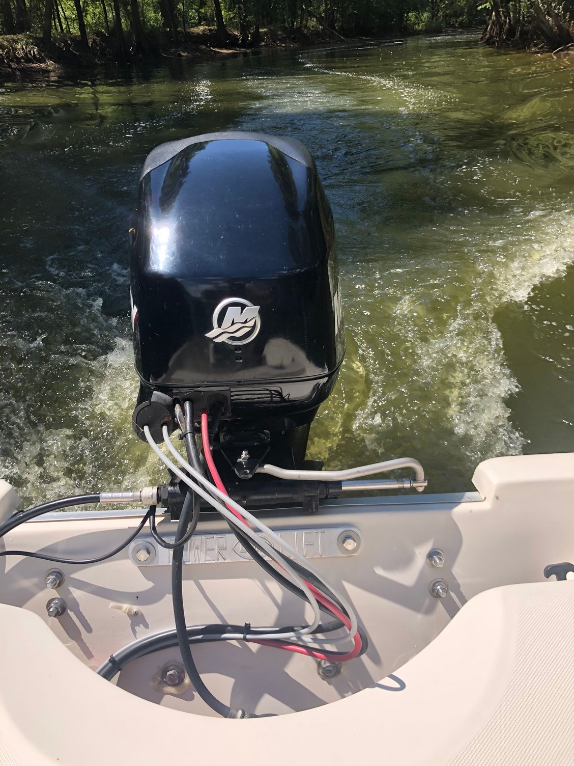 Keeping outboard still trailering The Hull Truth Boating and Fishing Forum
