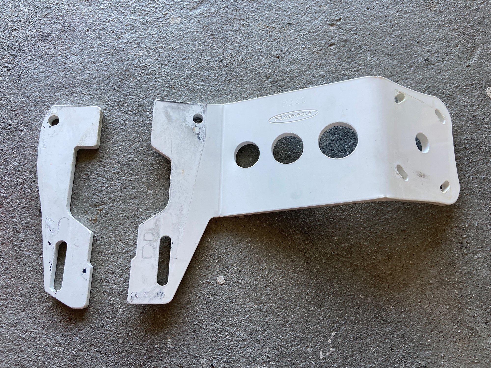 FS White Power Pole Bracket The Hull Truth Boating and Fishing Forum