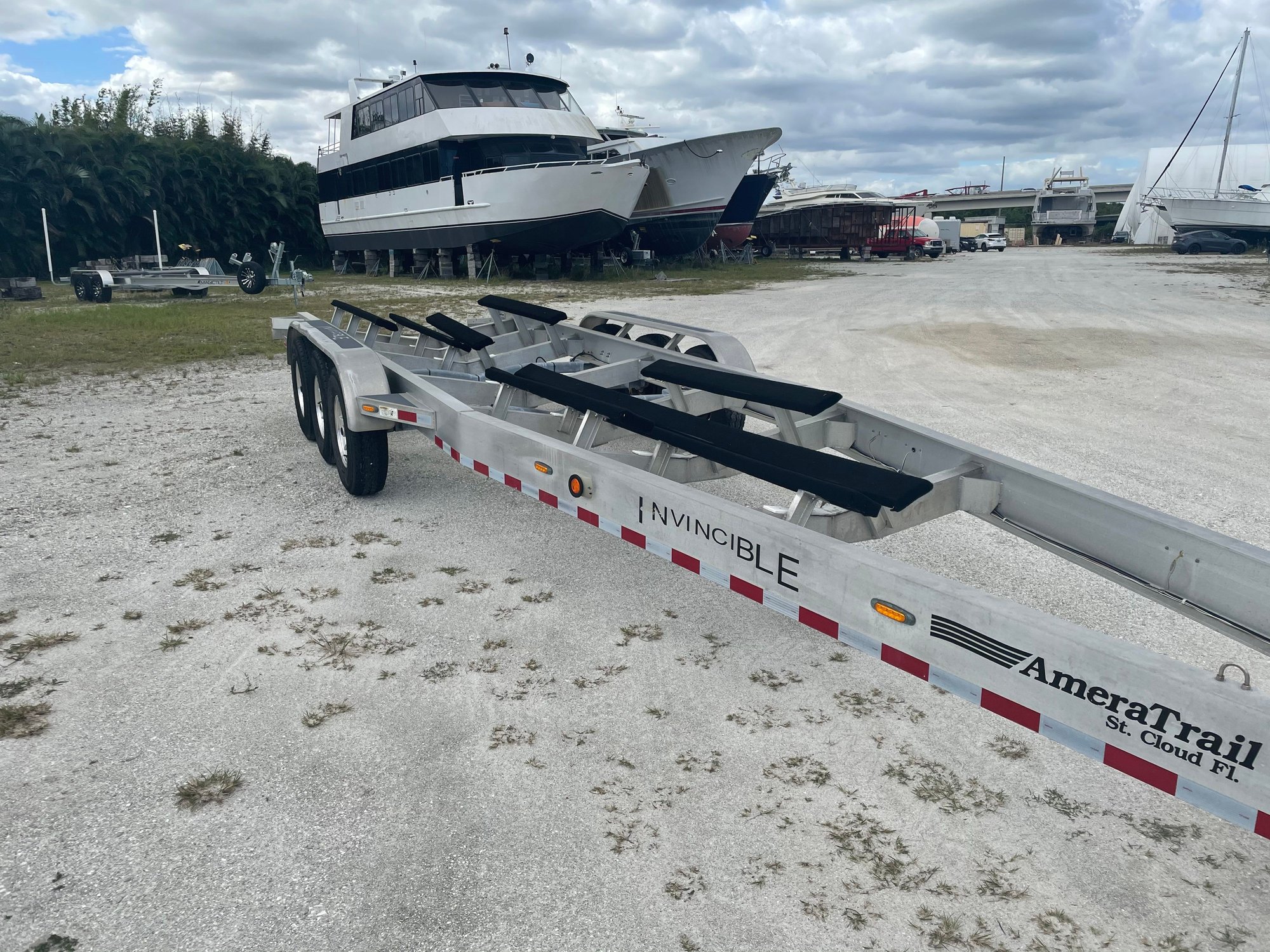 AmeraTrail triple axle trailer The Hull Truth Boating and Fishing Forum