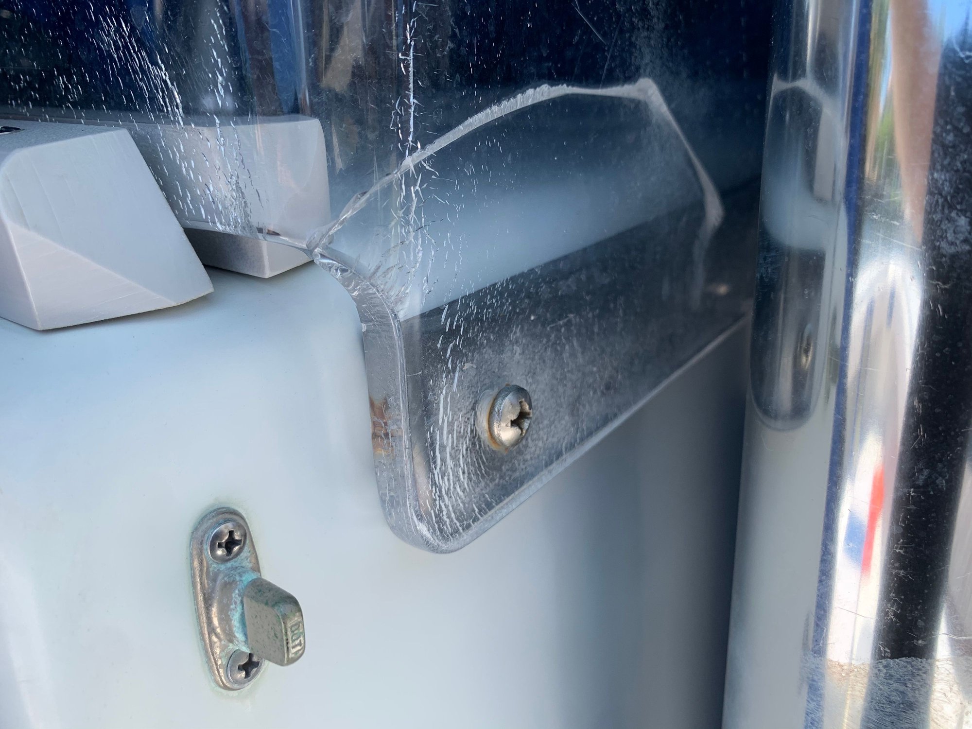 Crack in Plexiglass The Hull Truth Boating and Fishing Forum