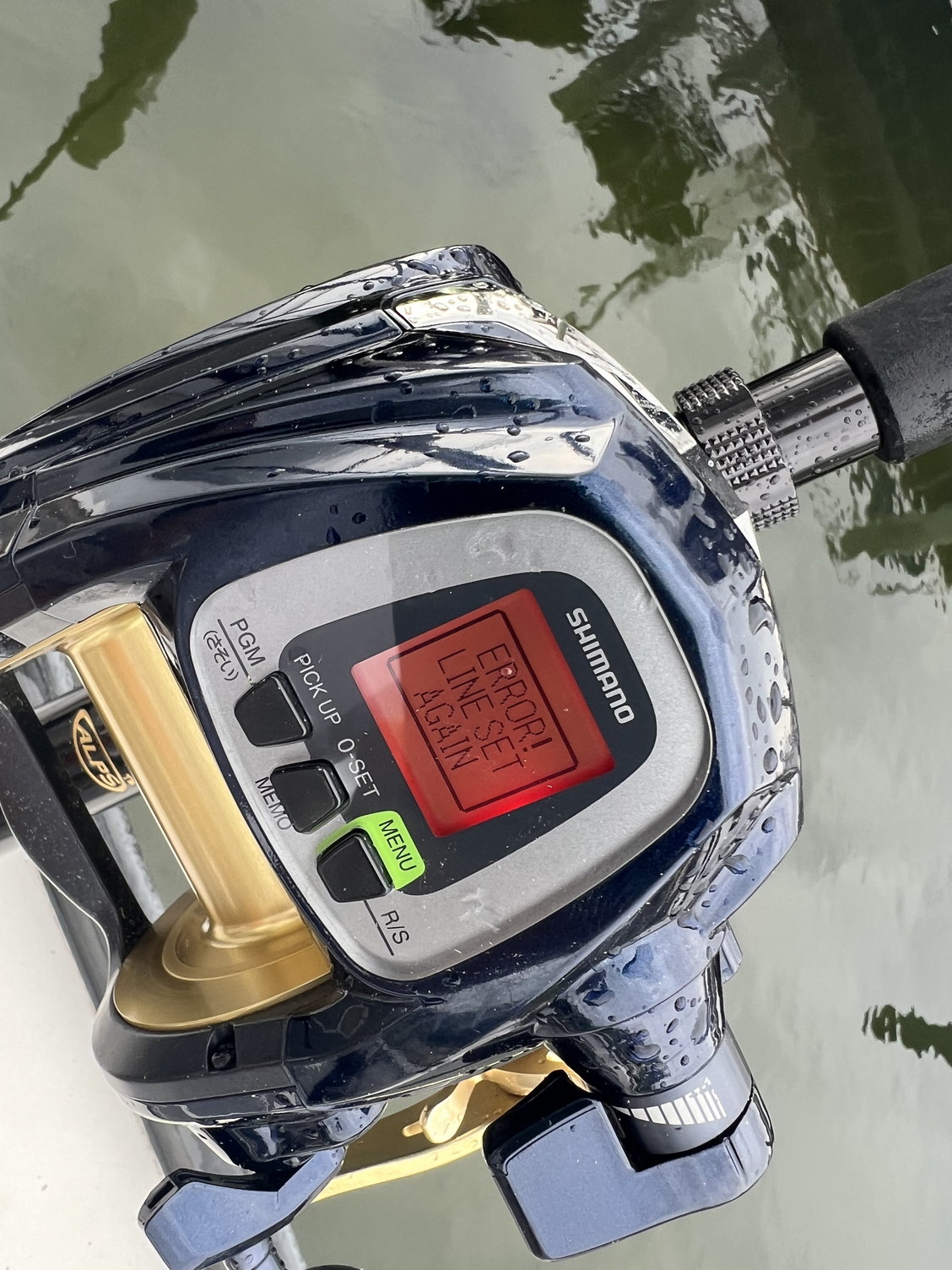 Error message spoiling shimano beastmaster 9000 - The Hull Truth