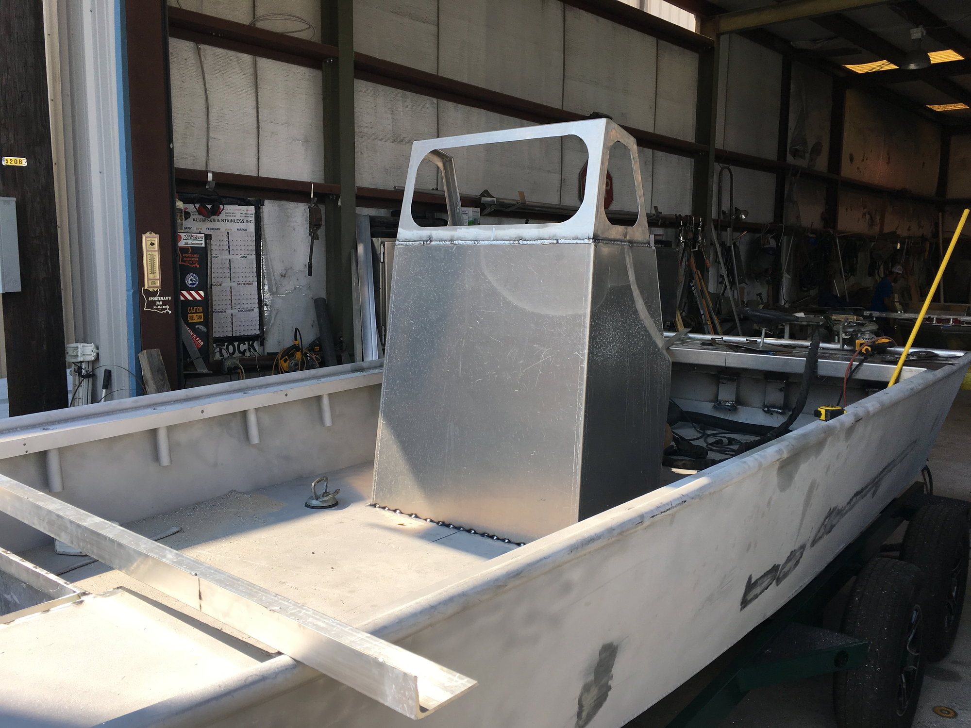20ft Homemade Aluminum Bay Boat Rebuild The Hull Truth Boating And