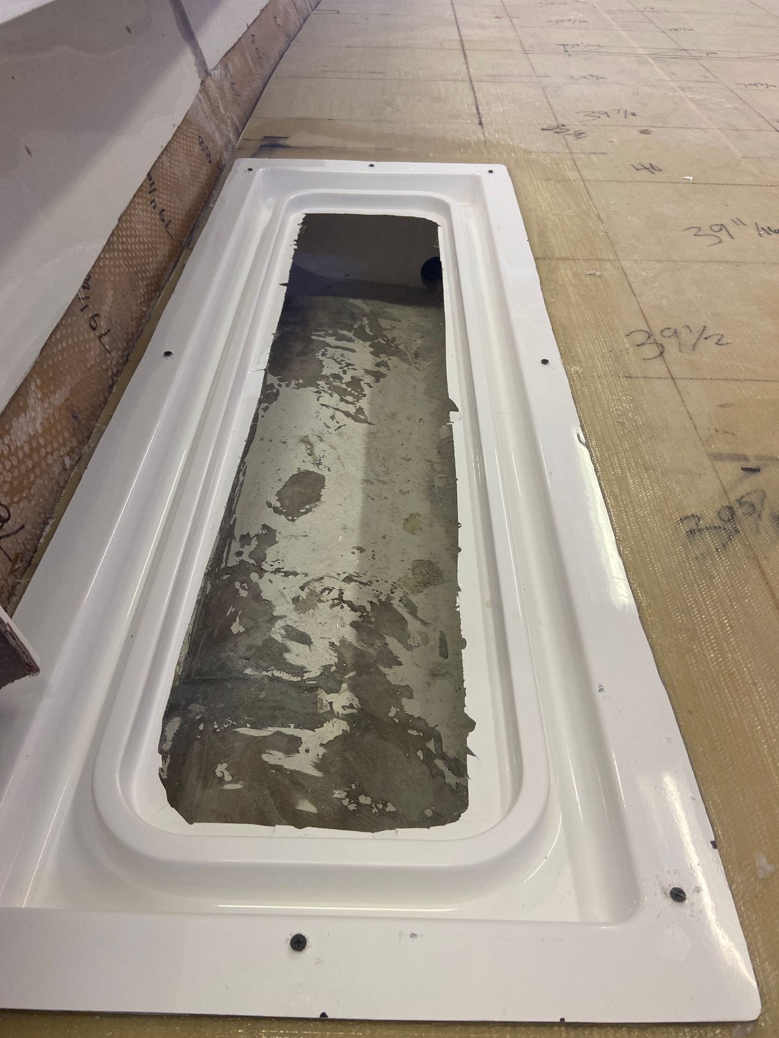 Fiberglass hatch and gutter The Hull Truth Boating and Fishing Forum