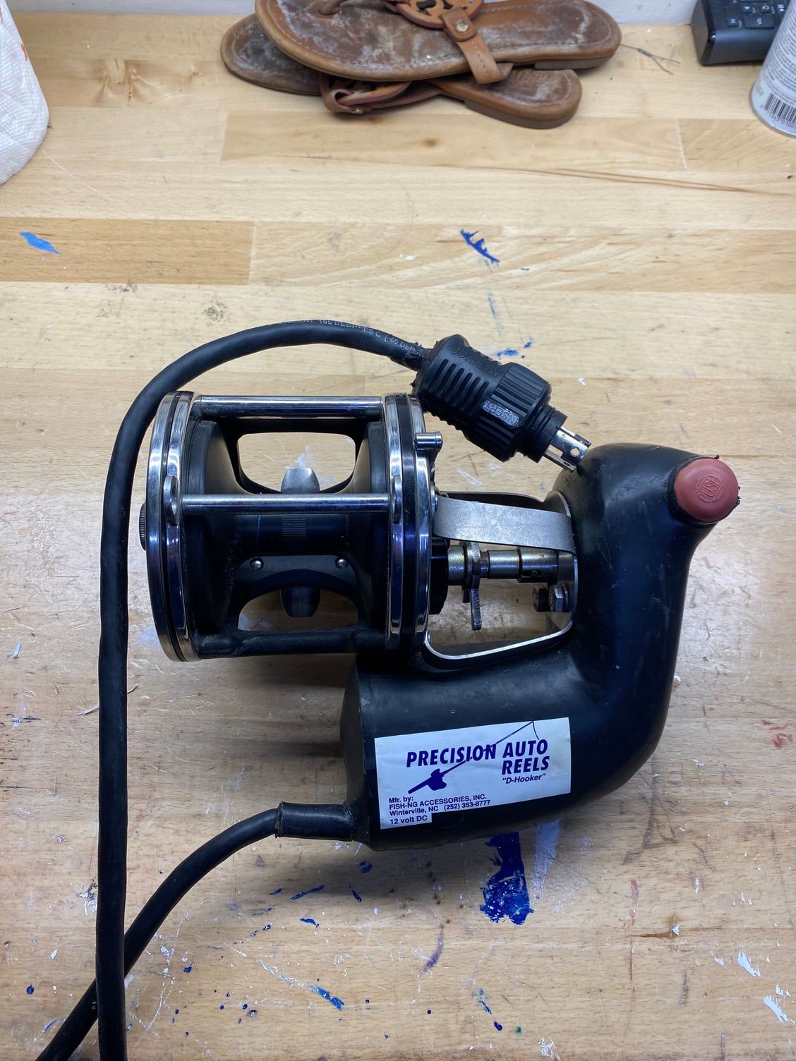 Precision auto electric reel (Senator 6/0 114) - The Hull Truth - Boating  and Fishing Forum