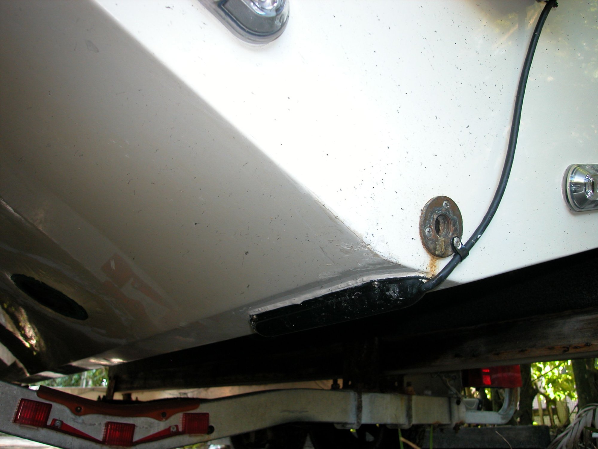 Totalscan transducer side view not reading right side The Hull Truth