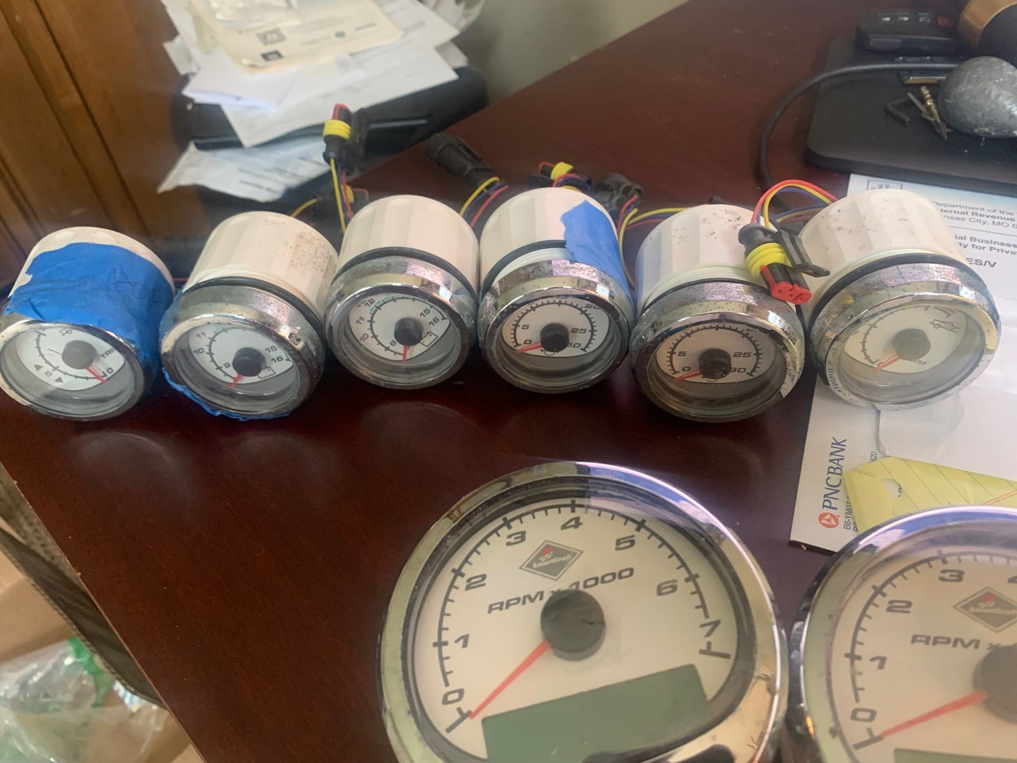 Mercury Smartcraft Speedo and two Tachs plus more The Hull Truth