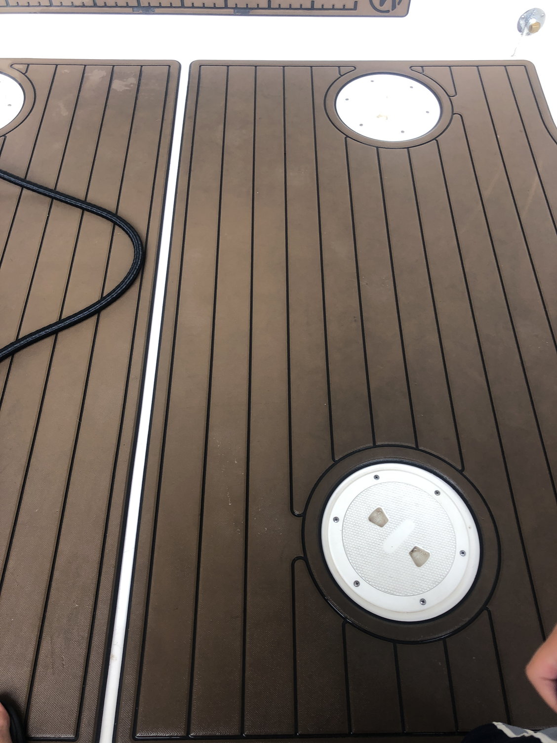 Removing foot traffic stains in sea deck / marine mat flooring - The Hull  Truth - Boating and Fishing Forum