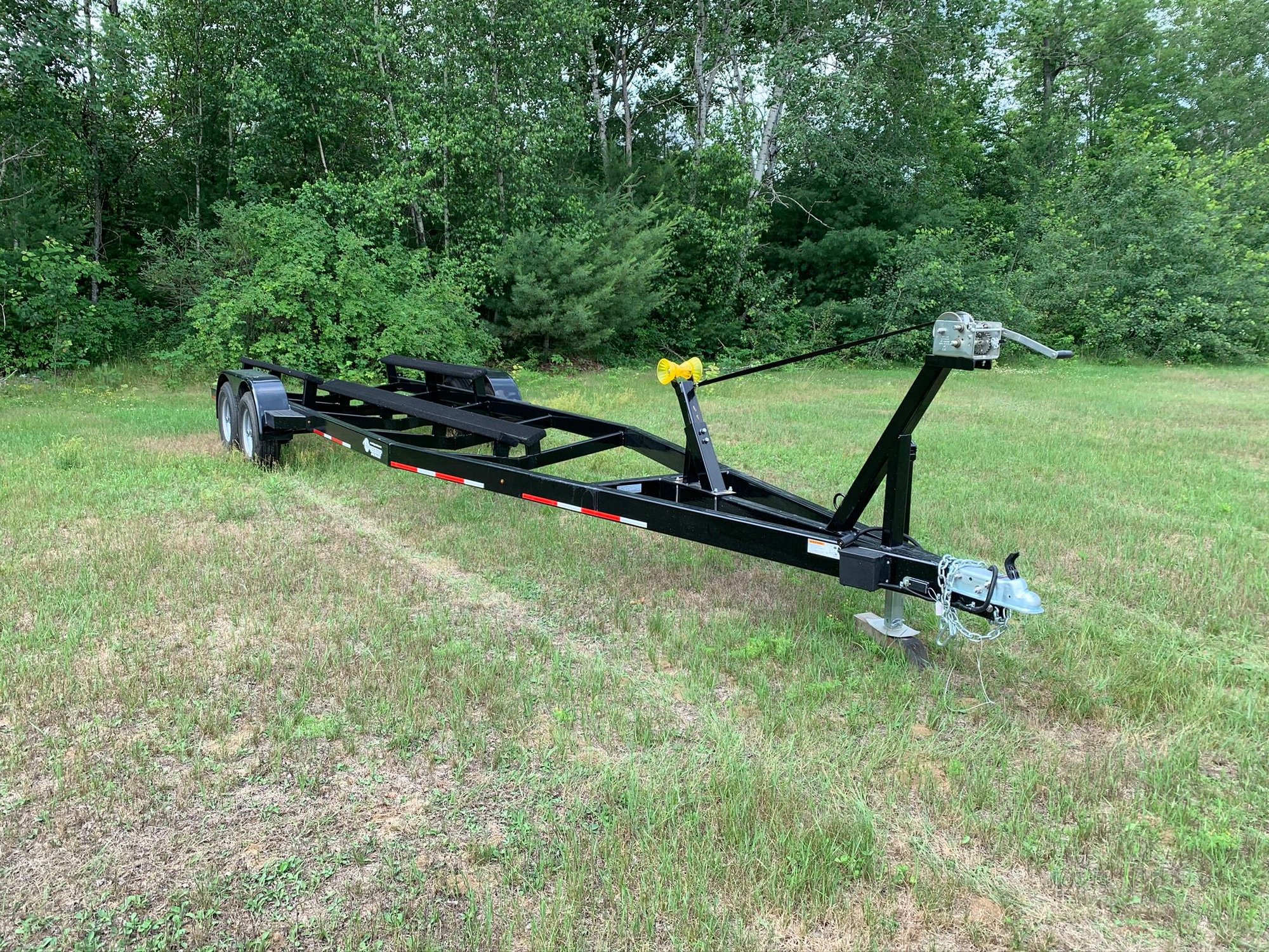 2019 Dual Axle 12000 Lbs Manning Custom Welded Trailer For Sale The