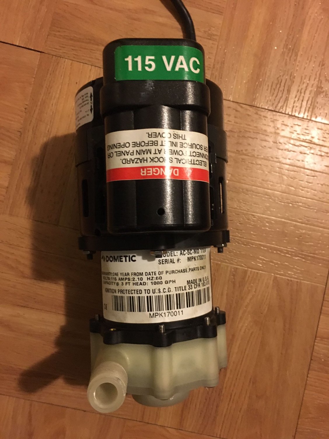 Dometic Air Conditioner water pump 115 volt The Hull Truth Boating