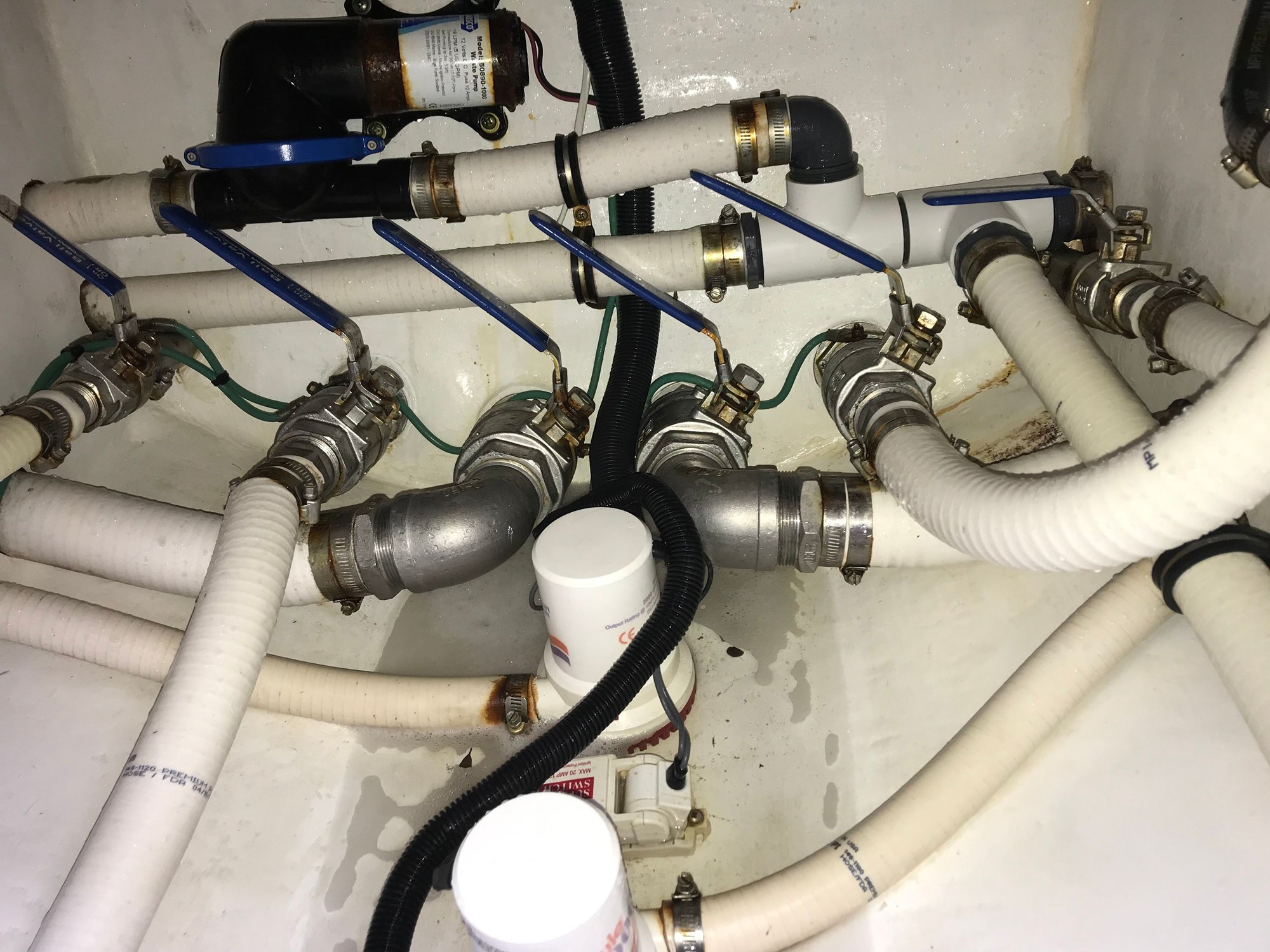 Invincible 33 Bilge plumbing The Hull Truth Boating and Fishing Forum