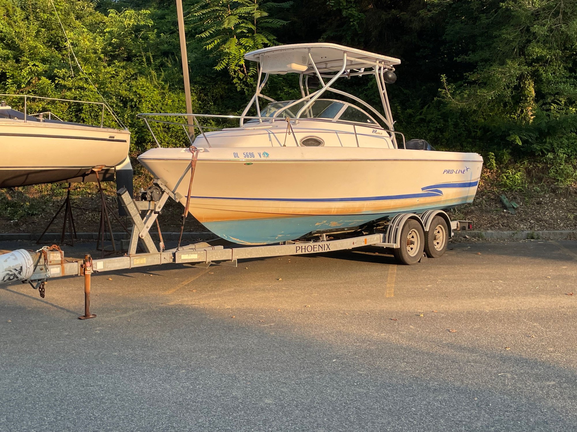 2001 Proline 22 WA (trailer included) for Sale $12000 - The Hull Truth -  Boating and Fishing Forum