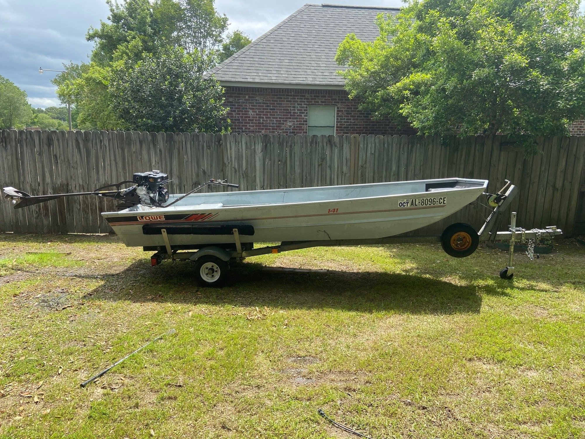 12' sears aluminum boat