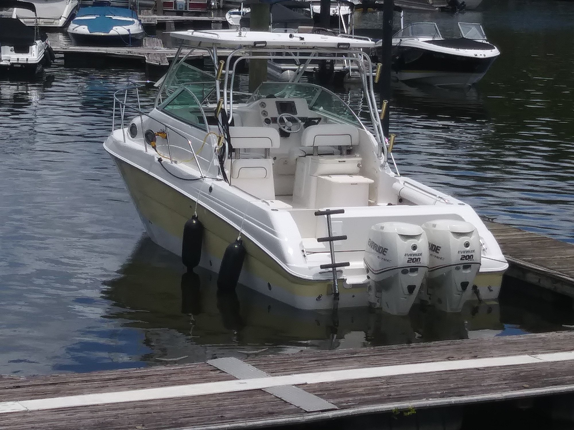 Looking for any boat with twin outboards The Hull Truth Boating and