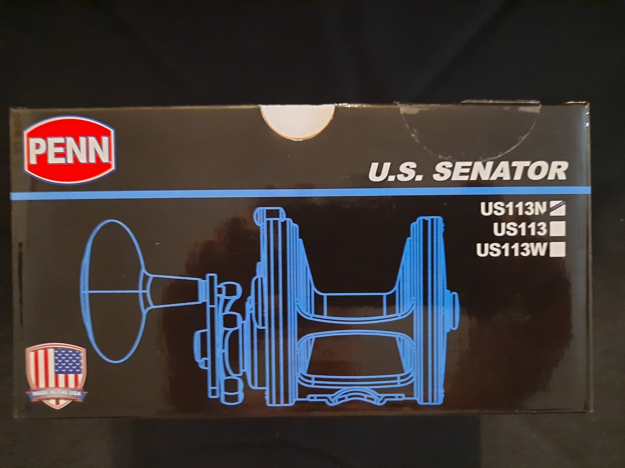 US Made Penn Senator 113N 4/0 narrow Never used, as new in box