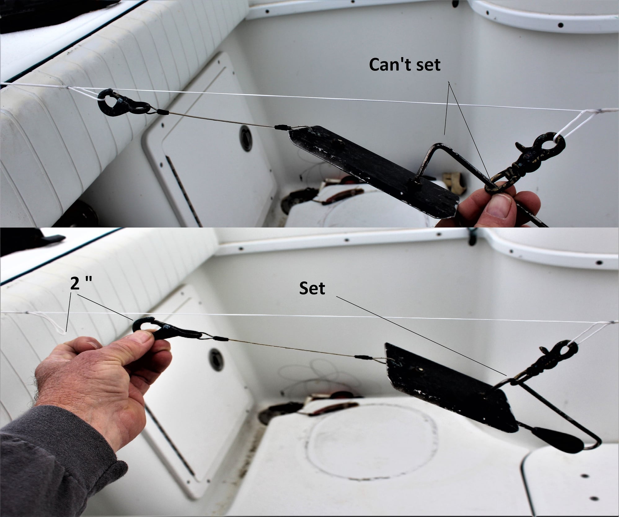 Can't keep planer with bridle down (#6) pulling a seawitch on a bent rod -  The Hull Truth - Boating and Fishing Forum