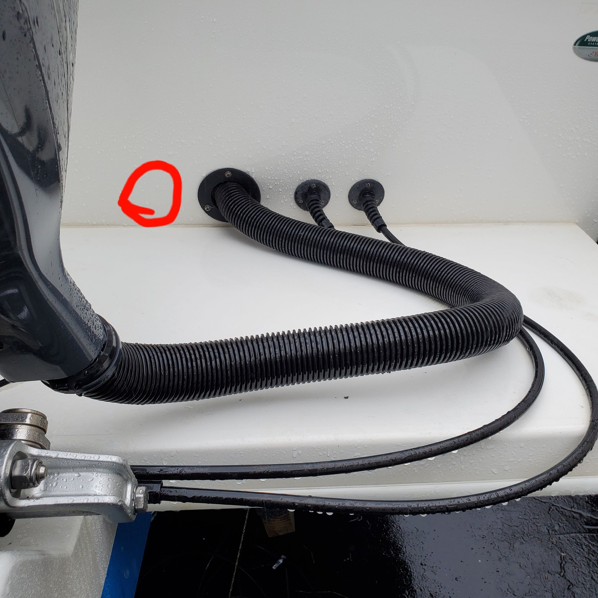 Transducer wire routing The Hull Truth Boating and Fishing Forum