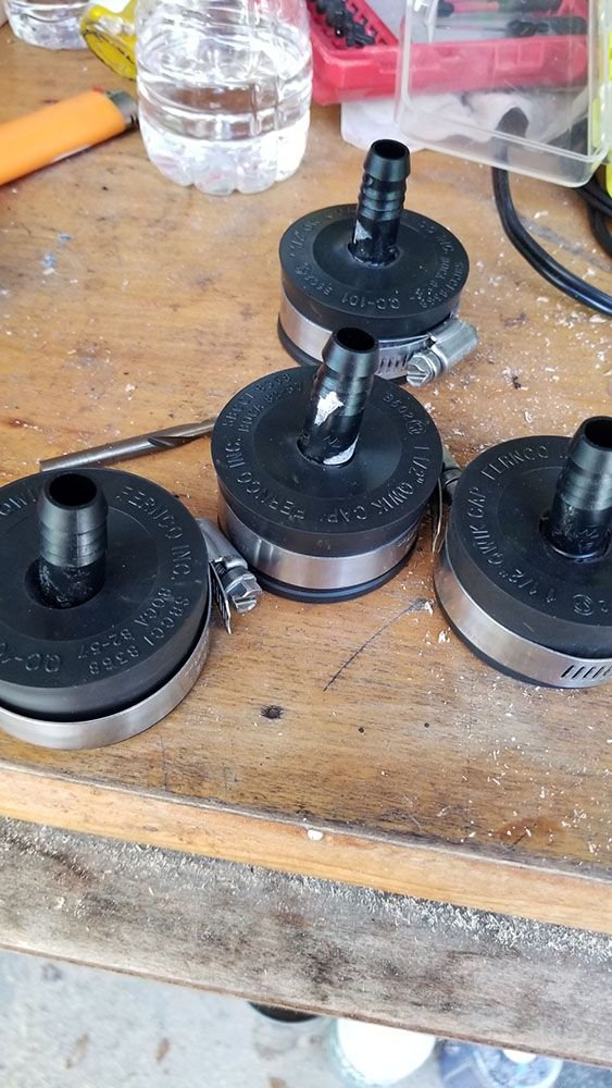 DIY Drains for Gemlux / Lee's Rod Holders on Bluewater 2550 The Hull Truth Boating and