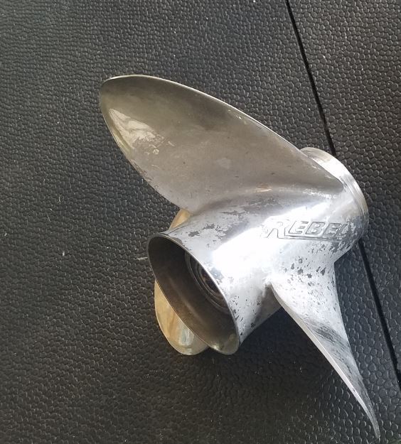 Rebel 15 1/2 X 17 Stainless Steel outboard propeller The Hull Truth