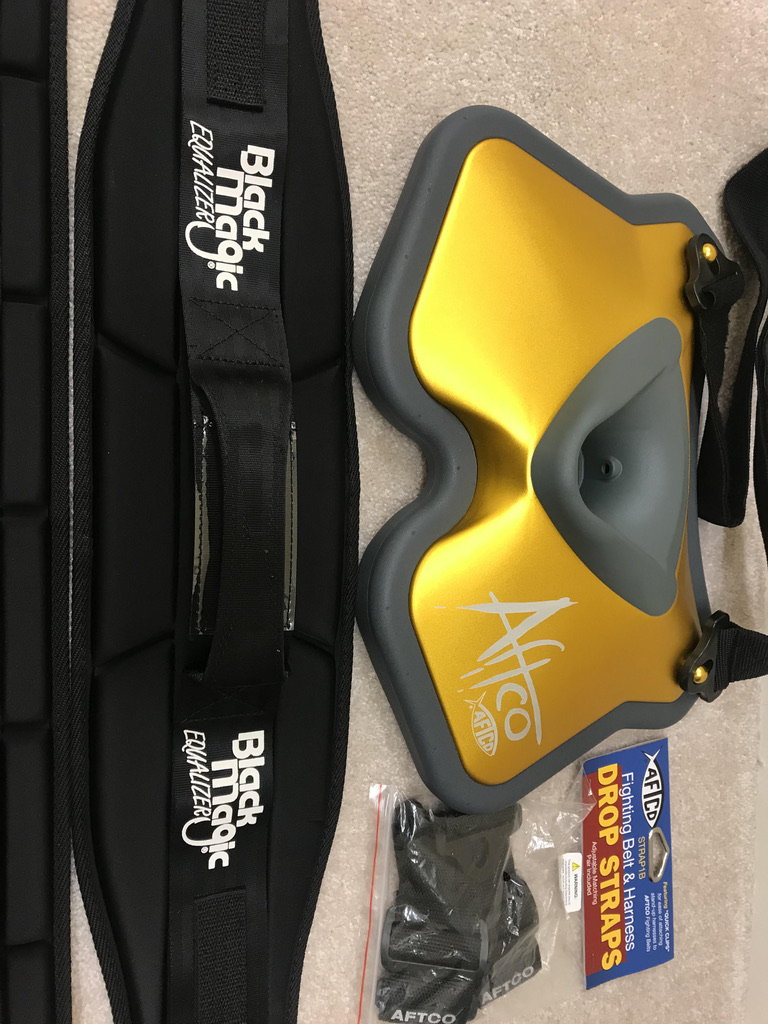 AFTCO Fighting Belt and Black Magic Harness - The Hull Truth - Boating and  Fishing Forum