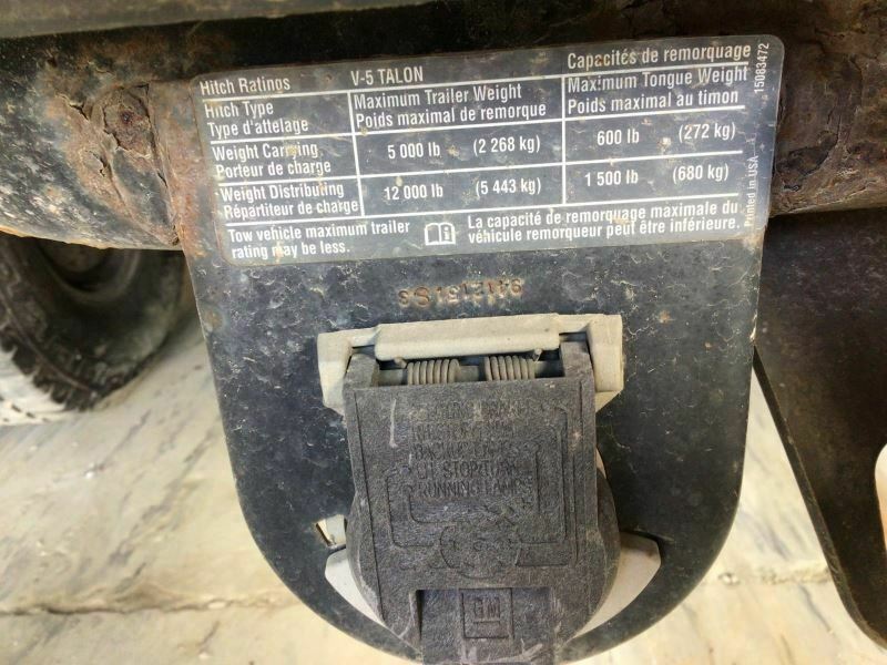 03 OEM silverado hitch rating only 5k lbs? Anyone tow with theirs