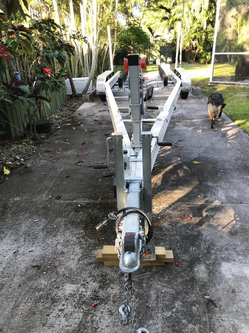 2019 Real X Trailer with 3 axles for 30' 32' boat The Hull Truth