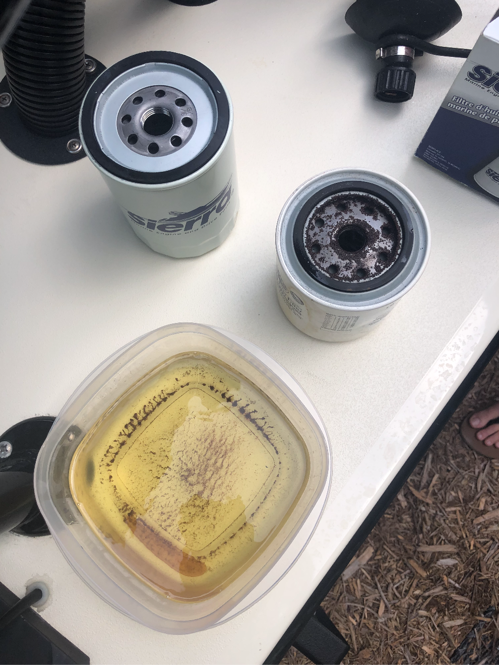 Fuel filter rust on the inside, on a brand new boat? The Hull Truth