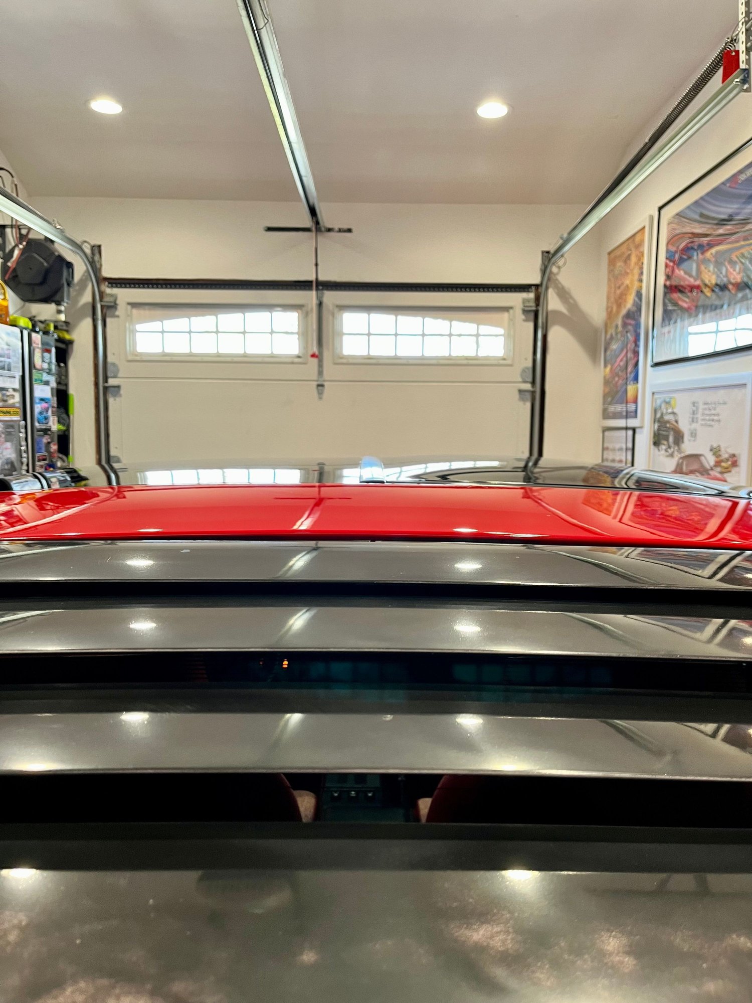 Domed top on right vs flat top on left