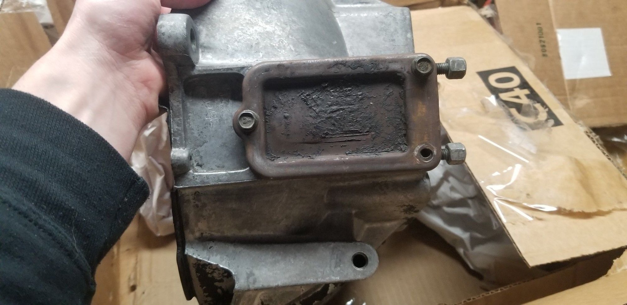 driver's side inspection cover