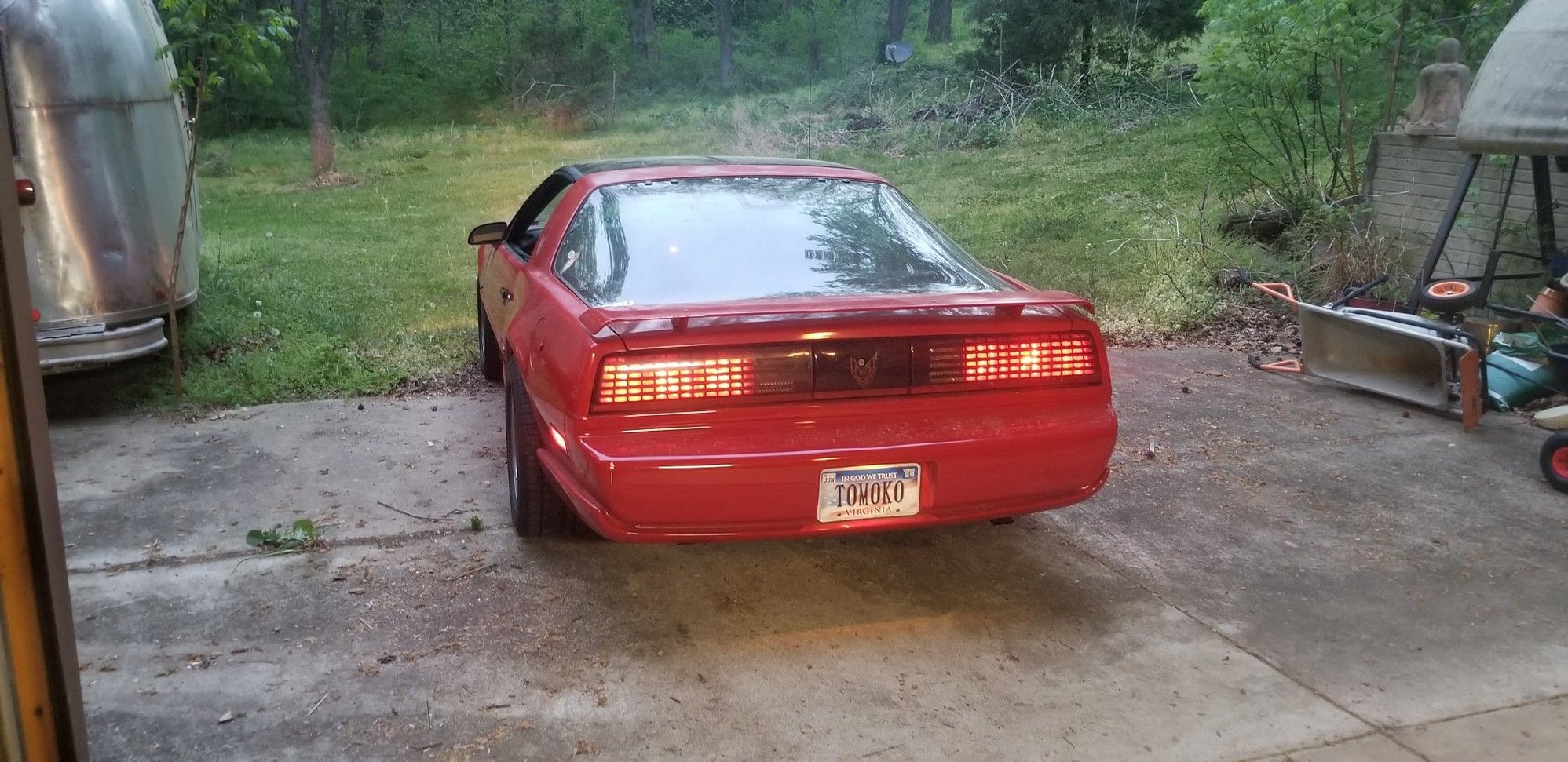 Finally free of the garage, under her own power!!