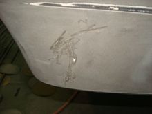 This was after beveling it with a dremel but I found I had to open it up even more for the urethane to hold.