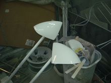 2 coats of white epoxy.