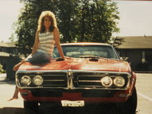 My wife and my first car - 68 Firebird