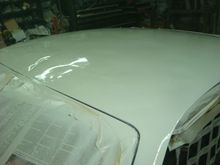 The worse damage is front center.