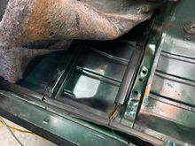 Had to wire brush and treat the left forward seat mount. Guessing it’s one of the most exposed to the elements. Small amount of light surfaces along the seat beams the almost wiped away. Very clean otherwise 👍🏻