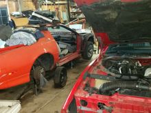 The garage