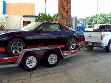 Transporting my Trans Am from Mississippi to Tennessee
