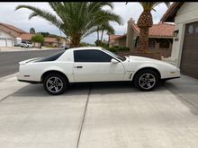 I have rear drums (aluminum) but don’t have spacers and they fit fine but n my 84. You won’t have any issues. 