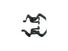 One for  each pair, and I cannot figure out how to install.  The only way that works puts this clip directly between the pad and piston face.  