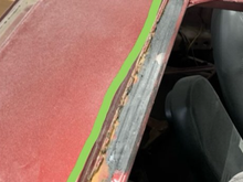 Weatherstrip Chanel’s rotted.